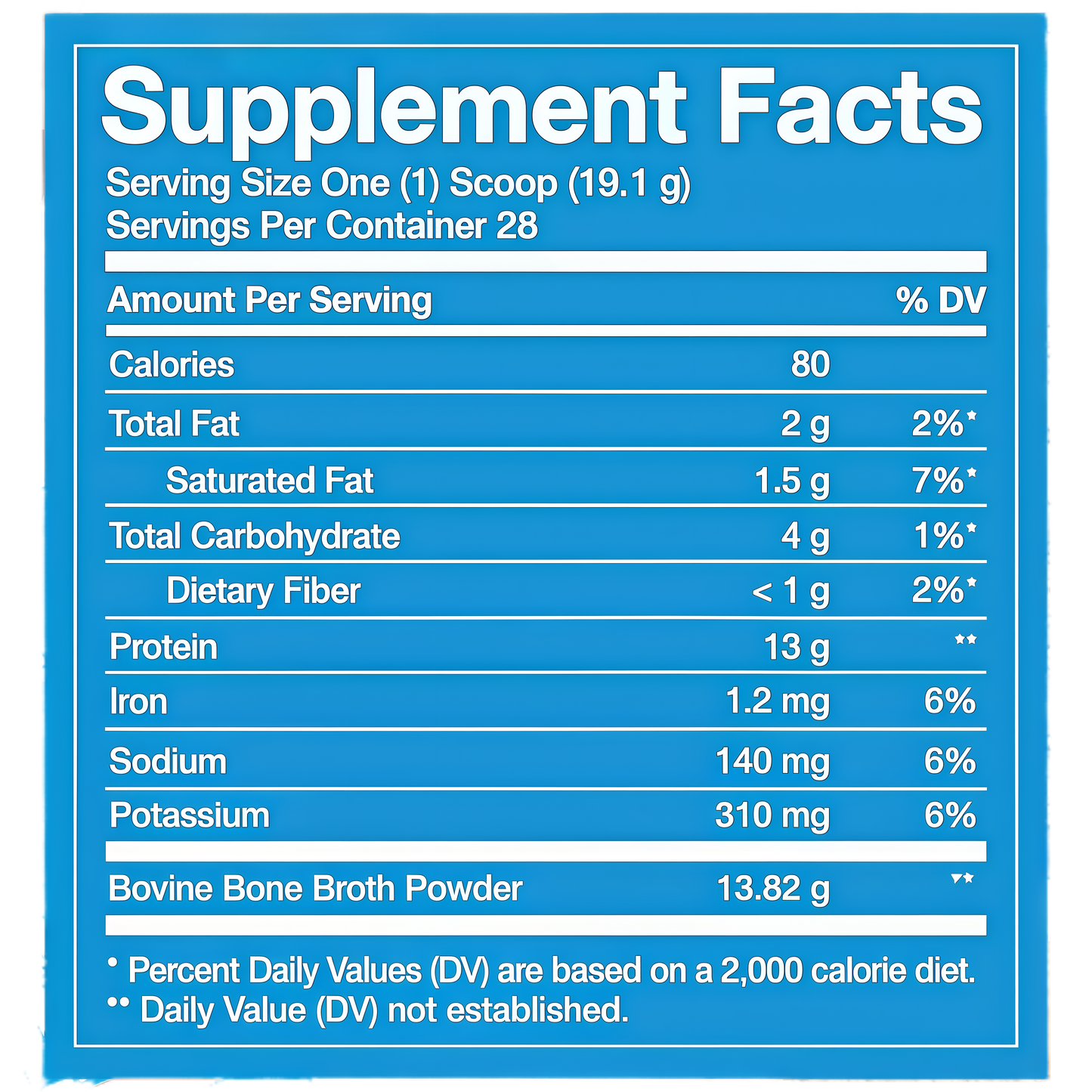 Paleovalley 100% Grass Fed Bone Broth Protein Powder Rich in Collagen